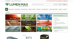 Desktop Screenshot of lumenmax.de